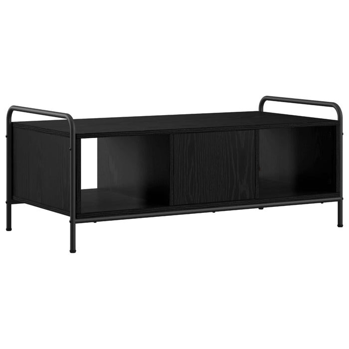 Masă de cafea Stejar Negru 99,5 x 49 x 41 cm Lemn prelucrat WALTI