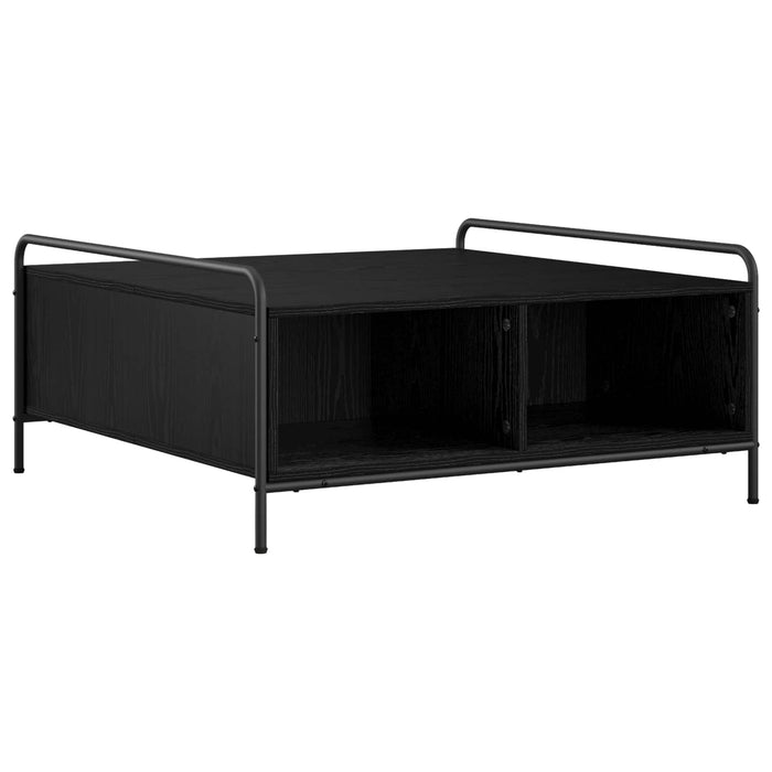 Masă de cafea Stejar Negru 90 x 90 x 41 cm Lemn prelucrat WALTI