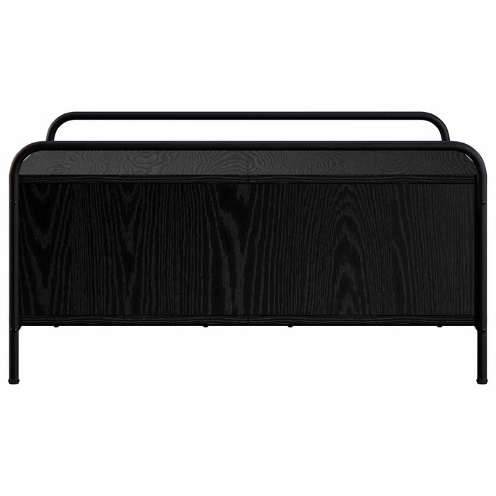 Masă de cafea Stejar Negru 90 x 90 x 41 cm Lemn prelucrat WALTI