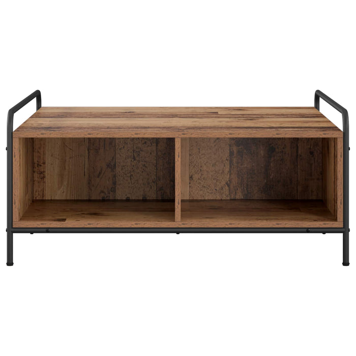 Masă de cafea Lemn vechi 90 x 90 x 41 cm Lemn prelucrat WALTI