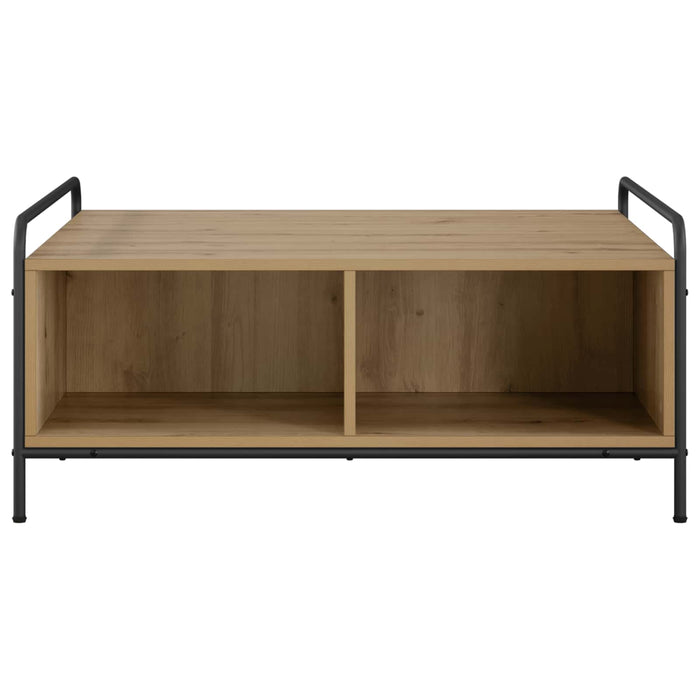 Masă de cafea Stejar Artizanal 90 x 90 x 41 cm Lemn prelucrat WALTI