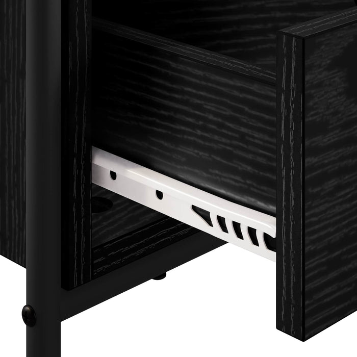 Masă de cafea Stejar Negru 99,5 x 49 x 46 cm Lemn prelucrat WALTI