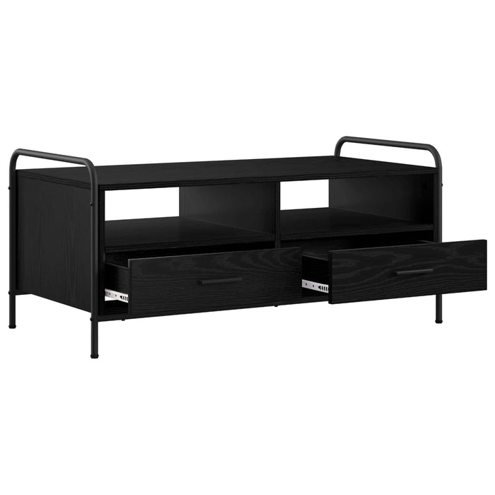 Masă de cafea Stejar Negru 99,5 x 49 x 46 cm Lemn prelucrat WALTI