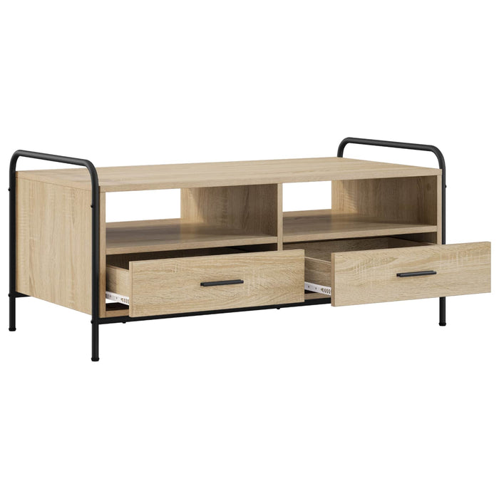 Masă de cafea Stejar Sonoma 99,5 x 49 x 46 cm Lemn prelucrat WALTI