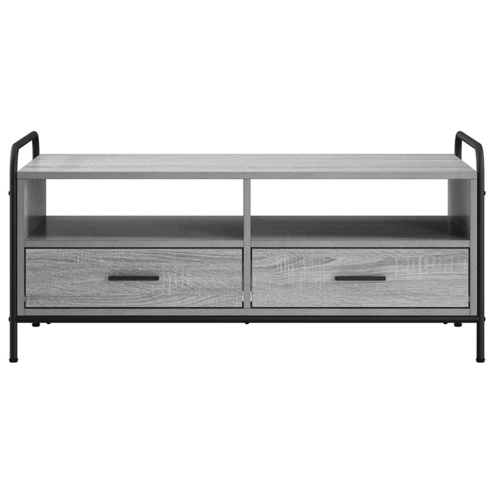 Masă de cafea Sonoma gri 99,5 x 49 x 46 cm Lemn prelucrat WALTI