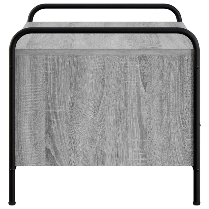 Masă de cafea Sonoma gri 99,5 x 49 x 46 cm Lemn prelucrat WALTI