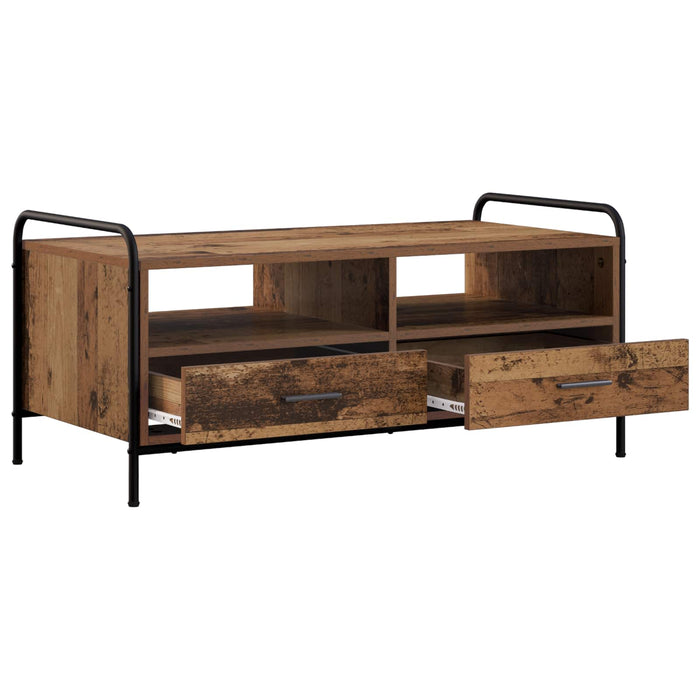 Masă de cafea Lemn vechi 99,5 x 49 x 46 cm Lemn prelucrat WALTI