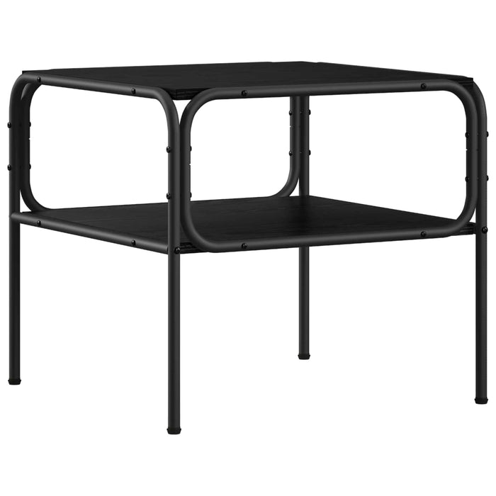 Masă laterală Stejar Negru 100 x 50 x 46 cm Lemn prelucrat WALTI