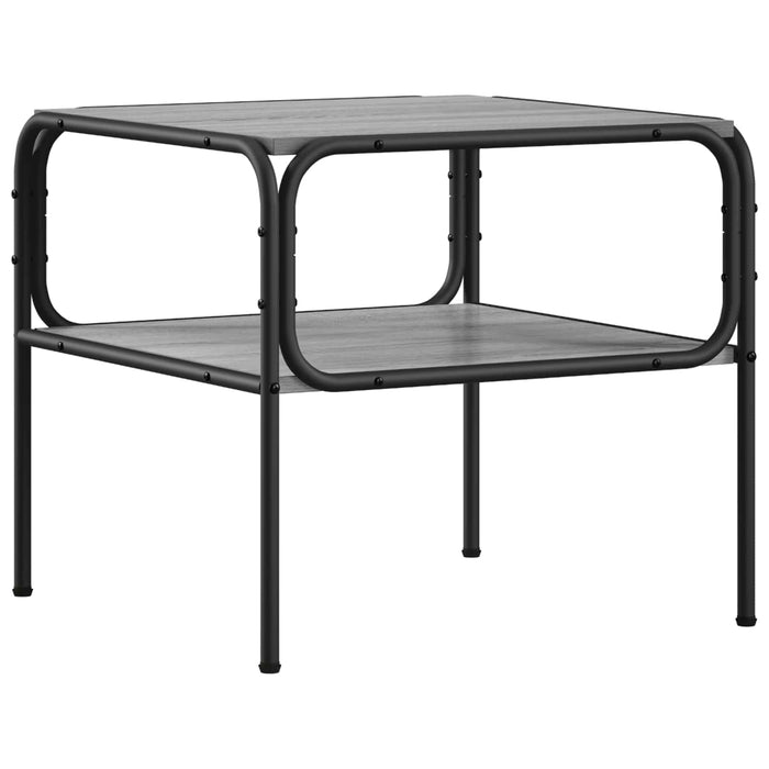 Masă laterală Sonoma gri 100 x 50 x 46 cm Lemn prelucrat WALTI