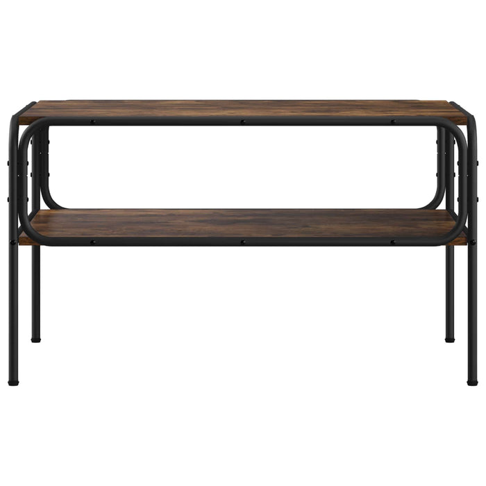Masă laterală Stejar fumuriu 100 x 50 x 46 cm Lemn prelucrat WALTI