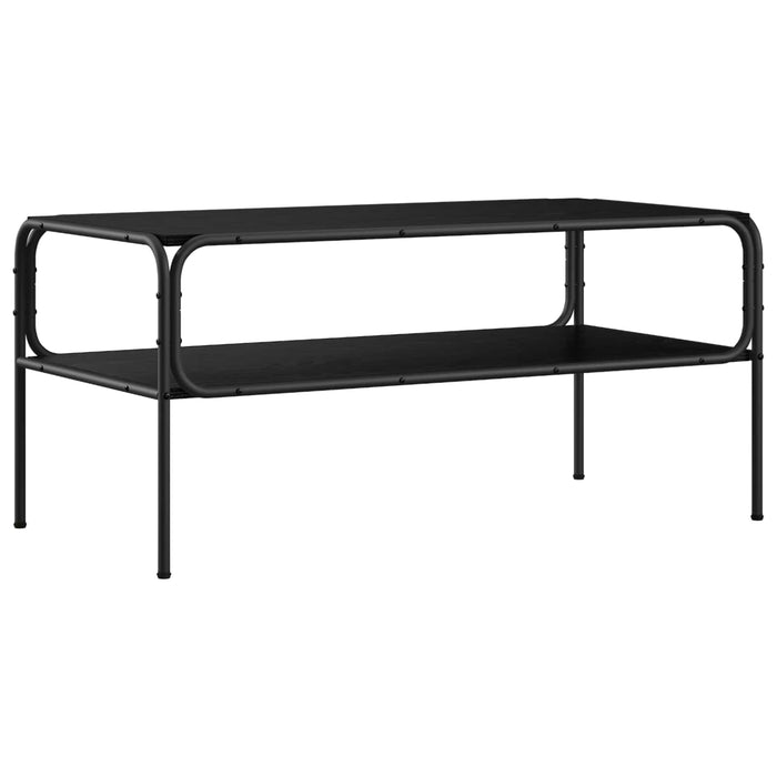 Masă laterală Stejar Negru 100 x 50 x 46 cm Lemn prelucrat WALTI