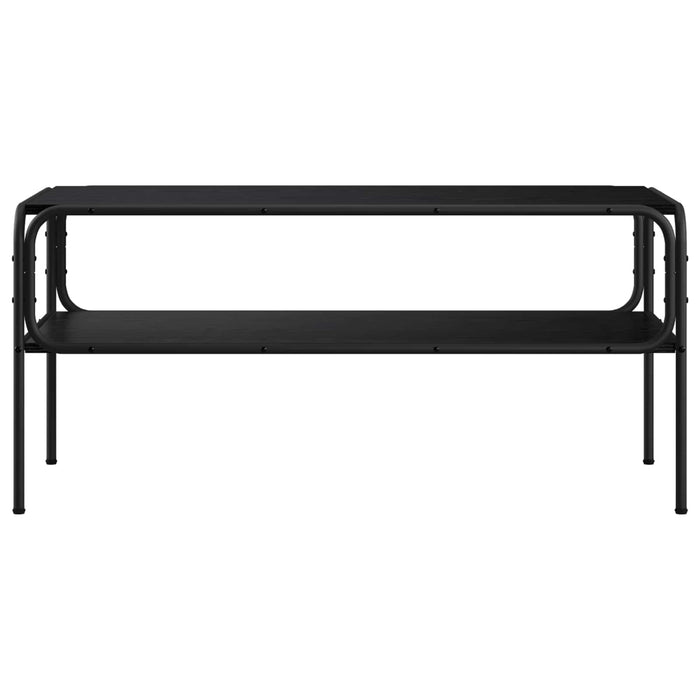 Masă laterală Stejar Negru 100 x 50 x 46 cm Lemn prelucrat WALTI