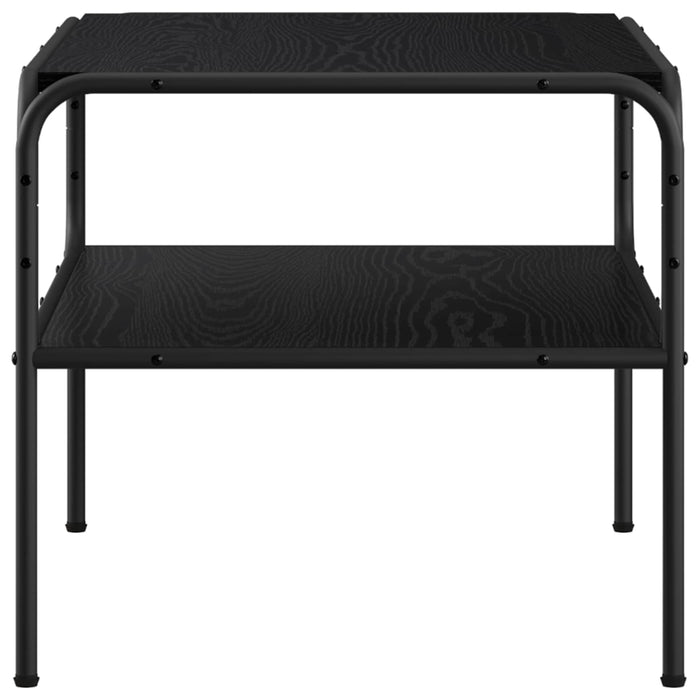 Masă laterală Stejar Negru 100 x 50 x 46 cm Lemn prelucrat WALTI