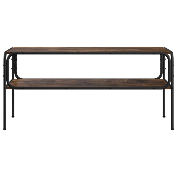 Masă laterală Stejar fumuriu 100 x 50 x 46 cm Lemn prelucrat WALTI