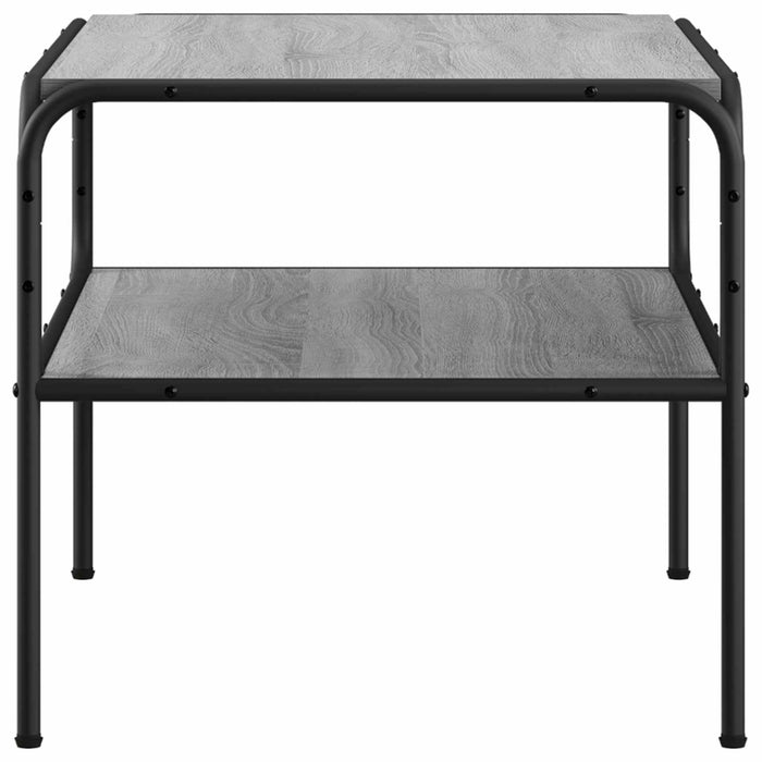 Masă laterală Sonoma gri 100 x 50 x 46 cm Lemn prelucrat WALTI