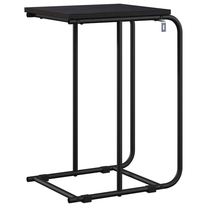 Masă laterală Stejar Negru 40 x 31 x 55 cm Lemn prelucrat WALTI