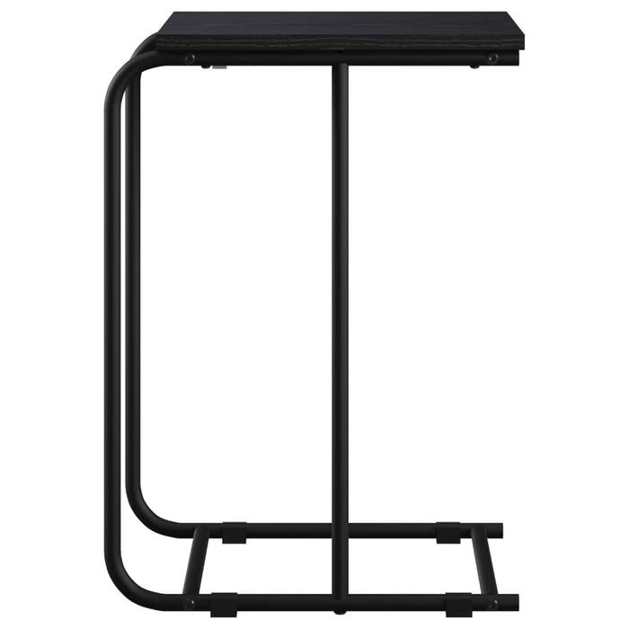 Masă laterală Stejar Negru 40 x 31 x 55 cm Lemn prelucrat WALTI