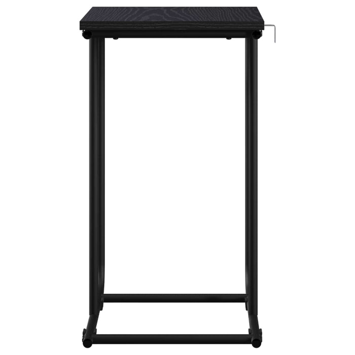 Masă laterală Stejar Negru 40 x 31 x 55 cm Lemn prelucrat WALTI