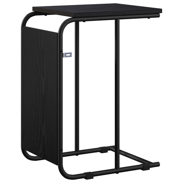 Masă laterală Stejar Negru 40 x 31 x 55 cm Lemn prelucrat WALTI