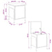 Cutie de depozitare Stejar Sonoma 80 x 40 x 49,5 cm - WALTI WALTI