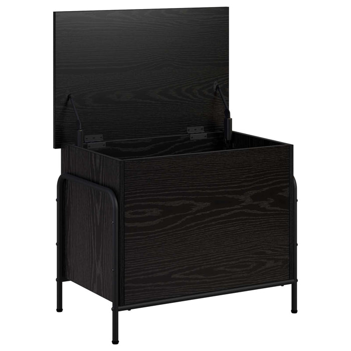 Cutie de depozitare Stejar Negru 80 x 40 x 49,5 cm WALTI