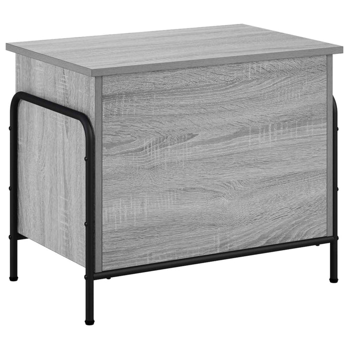 Cutie de depozitare Sonoma gri 80 x 40 x 49,5 cm Lemn prelucrat WALTI
