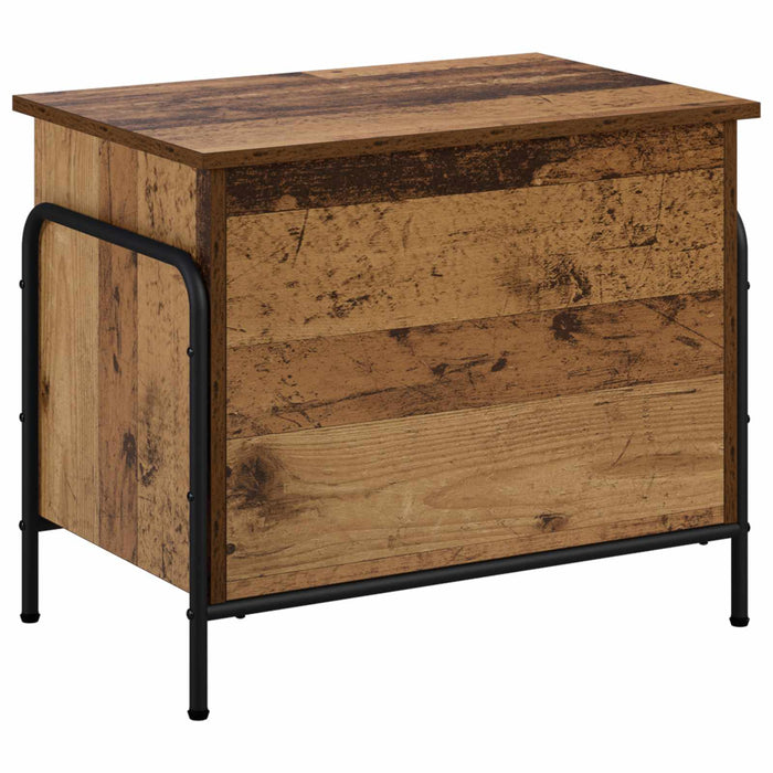 Cutie de depozitare Lemn vechi 80 x 40 x 49,5 cm Lemn prelucrat WALTI