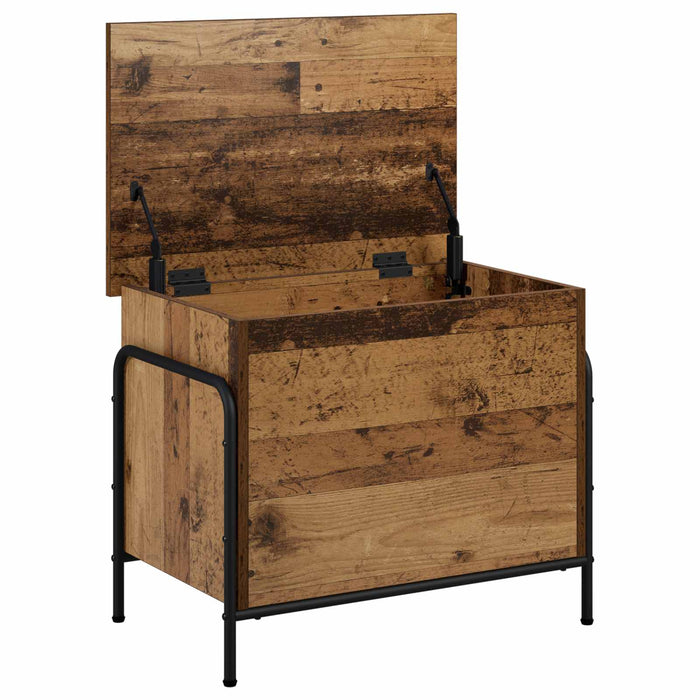Cutie de depozitare Lemn vechi 80 x 40 x 49,5 cm Lemn prelucrat WALTI