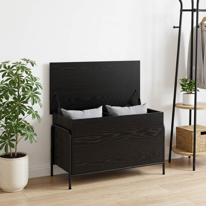 Cutie de depozitare Stejar Negru 80 x 40 x 49,5 cm WALTI