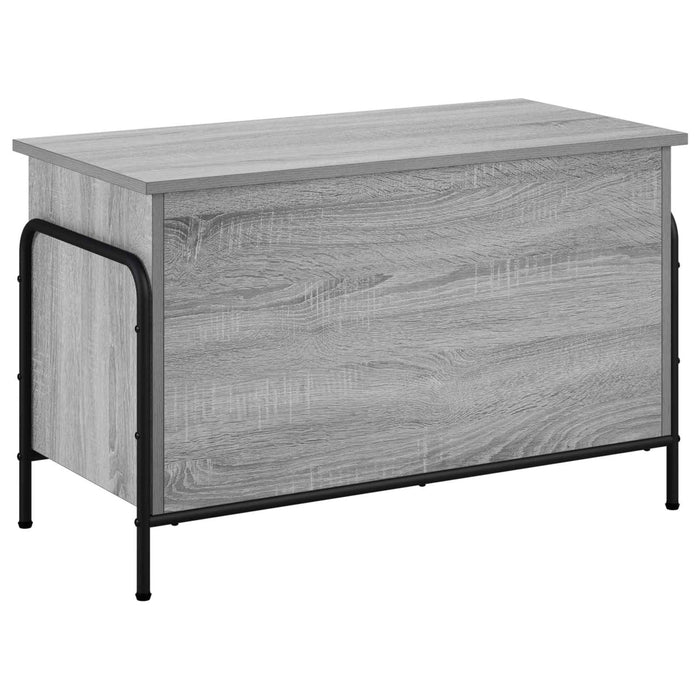 Cutie de depozitare Sonoma gri 80 x 40 x 49,5 cm Lemn prelucrat WALTI