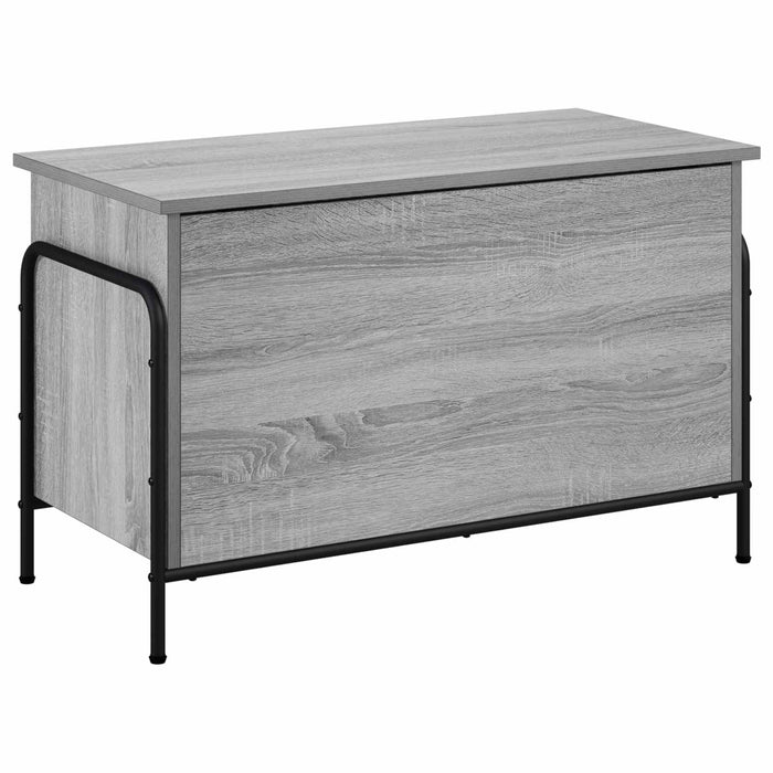 Cutie de depozitare Sonoma gri 80 x 40 x 49,5 cm Lemn prelucrat WALTI