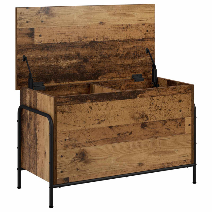 Cutie de depozitare Lemn vechi 80 x 40 x 49,5 cm Lemn prelucrat WALTI