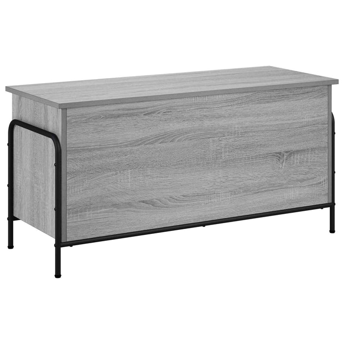 Cutie de depozitare Sonoma gri 80 x 40 x 49,5 cm Lemn prelucrat WALTI