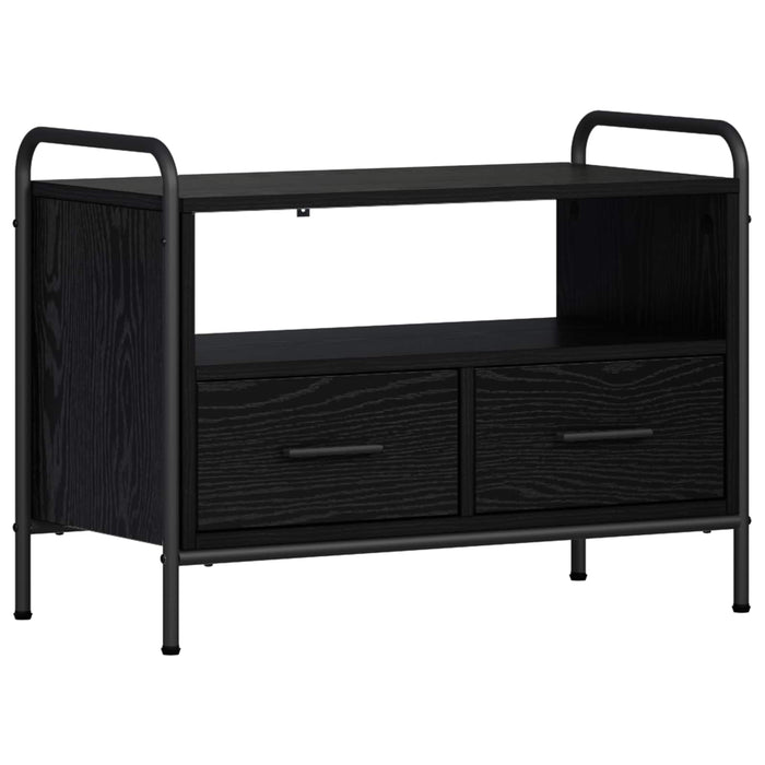 Cabinet TV 67,5 x 33 x 50 cm Stejar Negru Lemn prelucrat WALTI