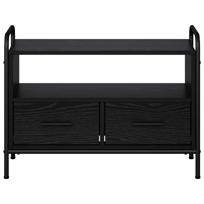 Cabinet TV 67,5 x 33 x 50 cm Stejar Negru Lemn prelucrat WALTI