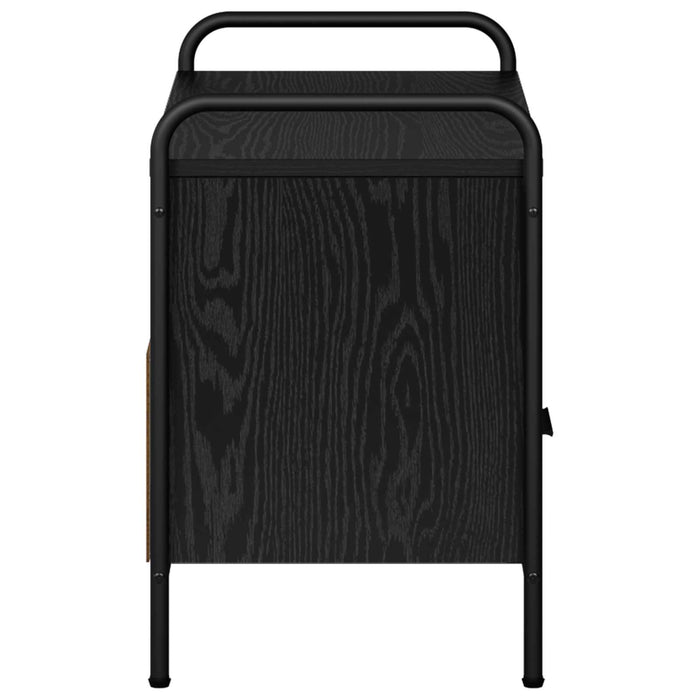 Cabinet TV 67,5 x 33 x 50 cm Stejar Negru Lemn prelucrat WALTI