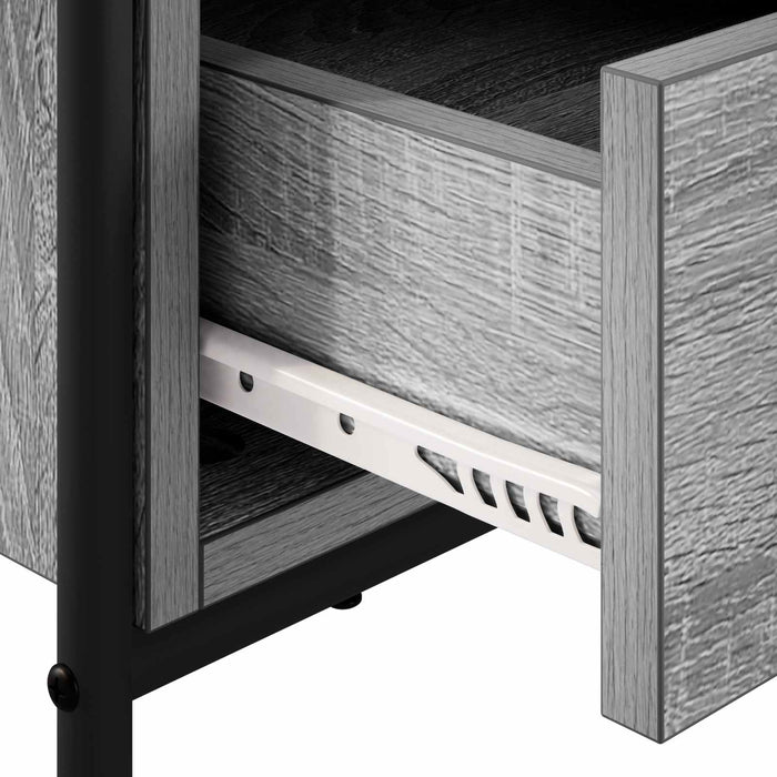 Cabinet TV 67,5 x 33 x 50 cm Sonoma gri Lemn prelucrat WALTI