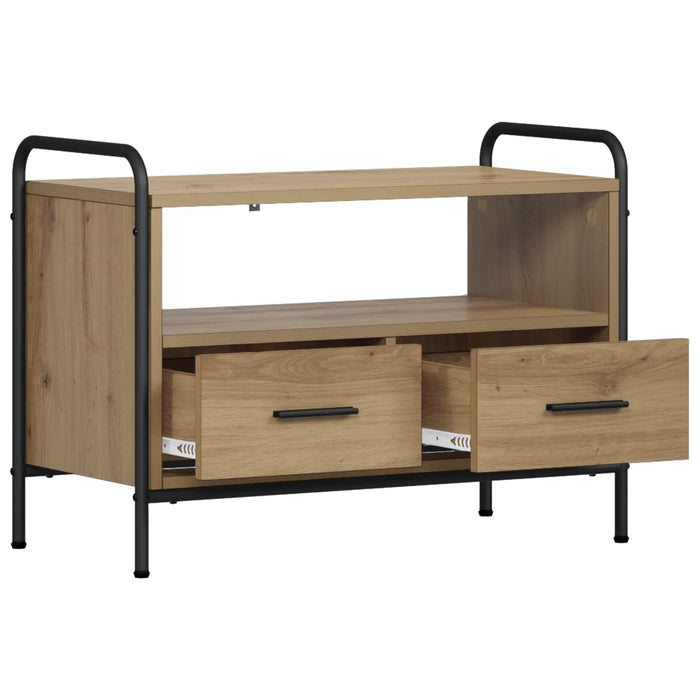 Cabinet TV 67,5 x 33 x 50 cm Stejar Artizanal Lemn prelucrat WALTI