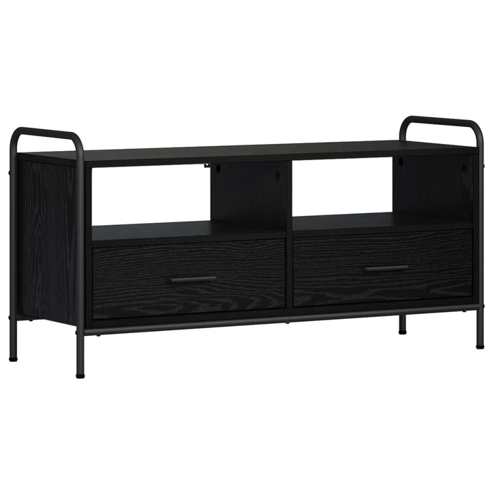 Cabinet TV 67,5 x 33 x 50 cm Stejar Negru Lemn prelucrat WALTI