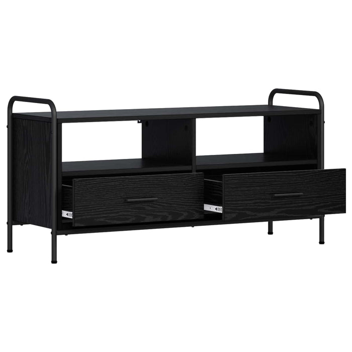 Cabinet TV 67,5 x 33 x 50 cm Stejar Negru Lemn prelucrat WALTI