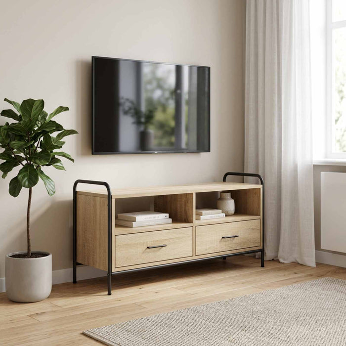 Cabinet TV 67,5 x 33 x 50 cm Stejar Sonoma Lemn prelucrat WALTI