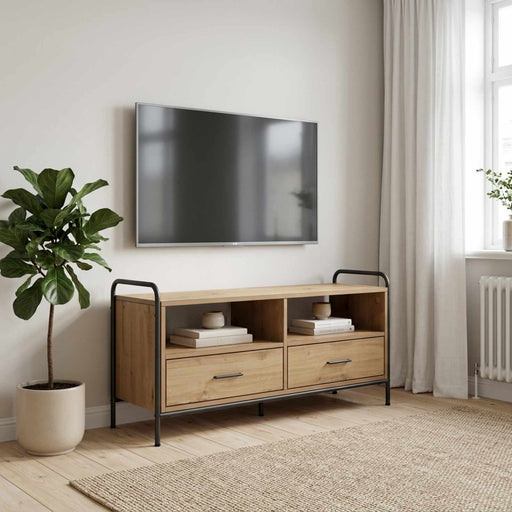 Cabinet TV 67,5 x 33 x 50 cm Stejar Artizanal Lemn prelucrat - WALTI WALTI