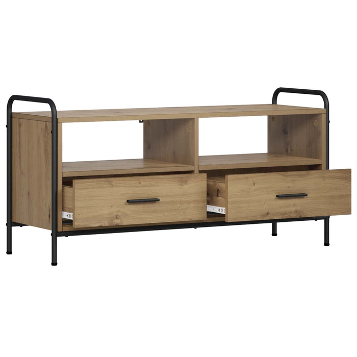 Cabinet TV 67,5 x 33 x 50 cm Stejar Artizanal Lemn prelucrat WALTI