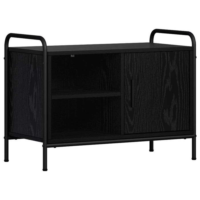 Cabinet TV 67,5 x 33 x 50 cm Stejar Negru - WALTI WALTI
