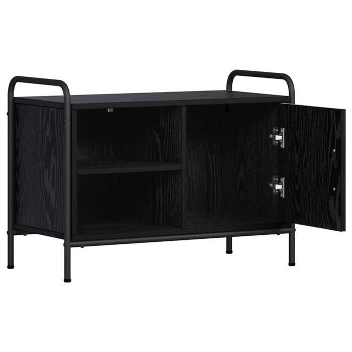 Cabinet TV 67,5 x 33 x 50 cm Stejar Negru - WALTI WALTI