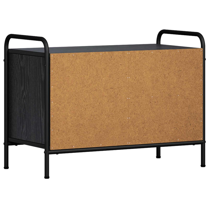 Cabinet TV 67,5 x 33 x 50 cm Stejar Negru - WALTI WALTI