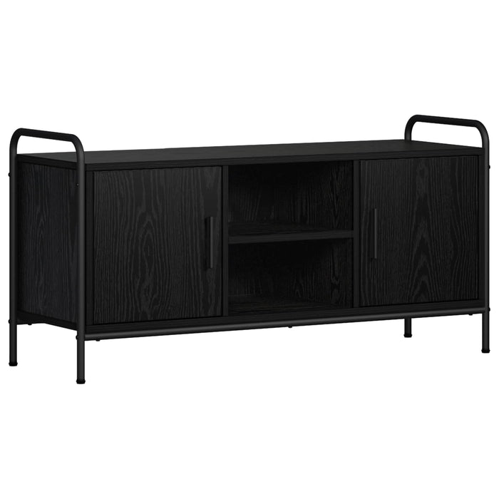 Cabinet TV 99 x 33 x 50 cm Stejar Negru Lemn prelucrat WALTI