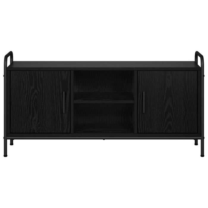 Cabinet TV 99 x 33 x 50 cm Stejar Negru Lemn prelucrat WALTI