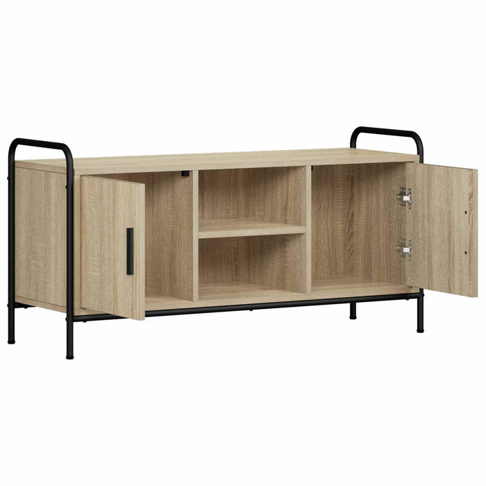 Cabinet TV 99 x 33 x 50 cm Stejar Sonoma Lemn prelucrat WALTI