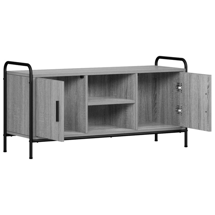Cabinet TV 99 x 33 x 50 cm Sonoma gri Lemn prelucrat WALTI